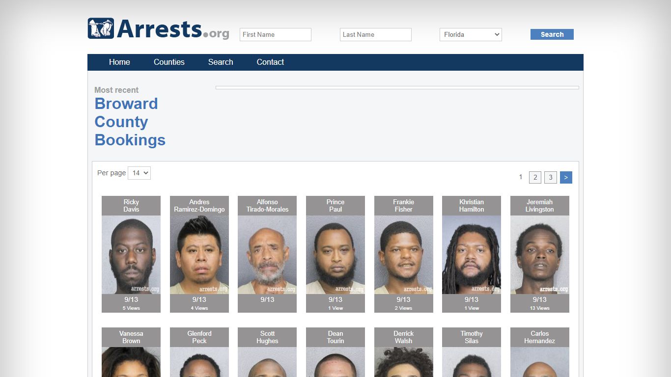 Broward County Arrests and Inmate Search